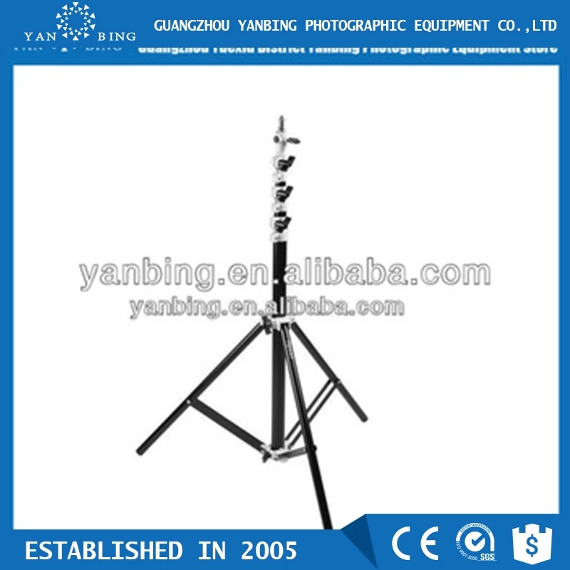 Factory supply multi-function 2.8m flexible air cushion light stand with enlarging diameter