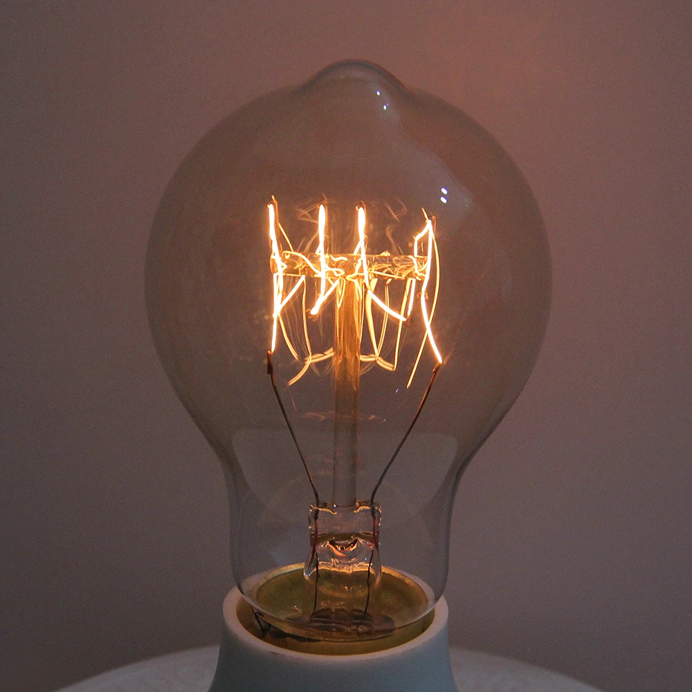 A19 40W E26 classical vintage candelabra Edison tungsten filaments bulbs