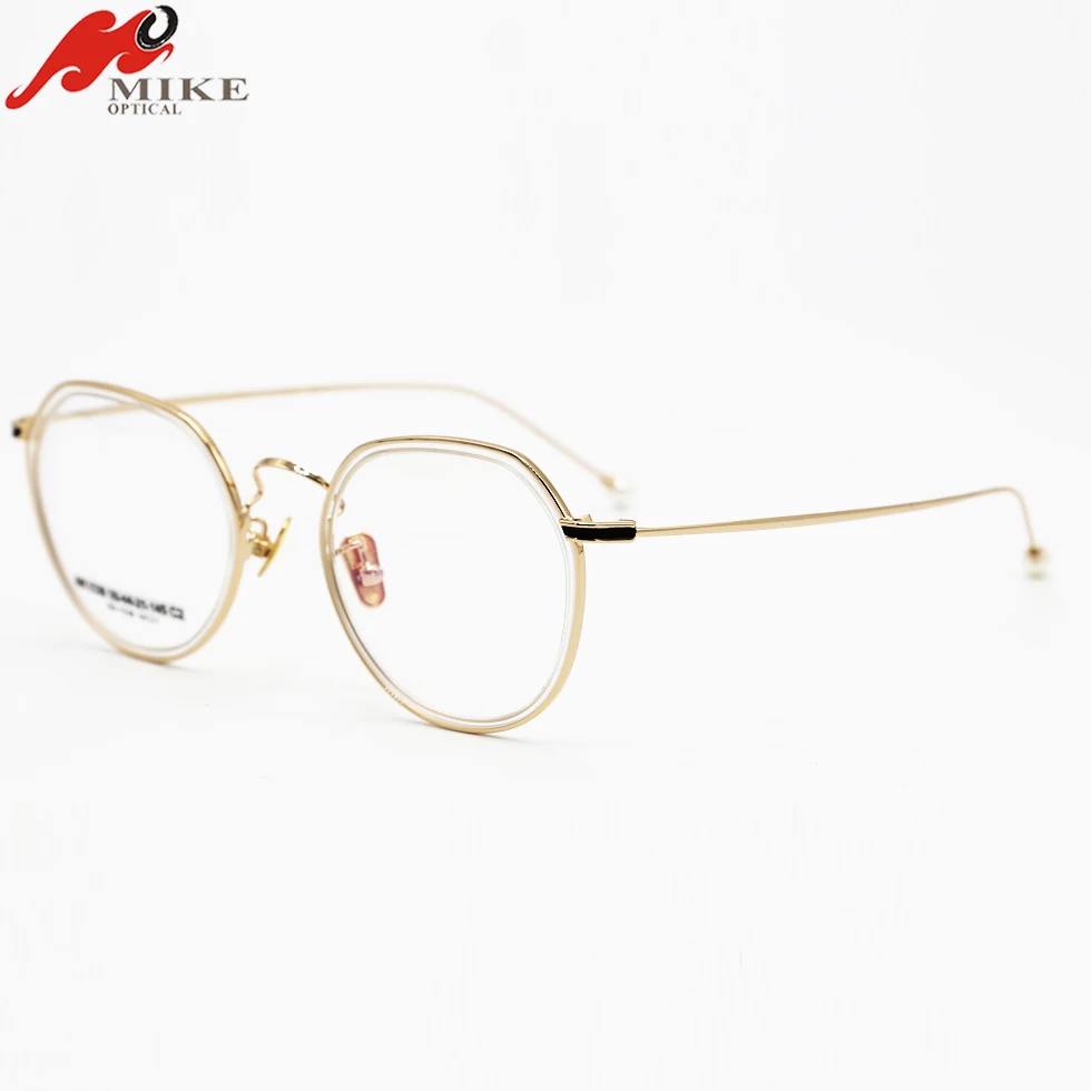 2019 New Products Korean Glasses Eyeglass Frame Japan Titanium Hinge