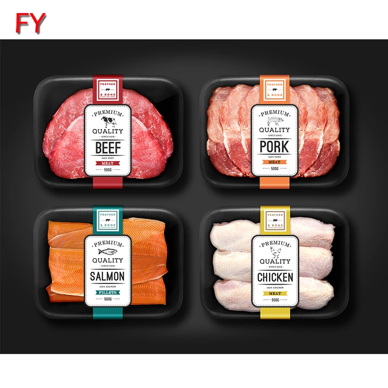 Free Sample Meat Packaging Label Hot Selling Meat Packaging Label - Buy ...