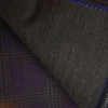 Anti-Static,Anti-Shrink,Breathable Bird's eye style wool and polyester blend fabric