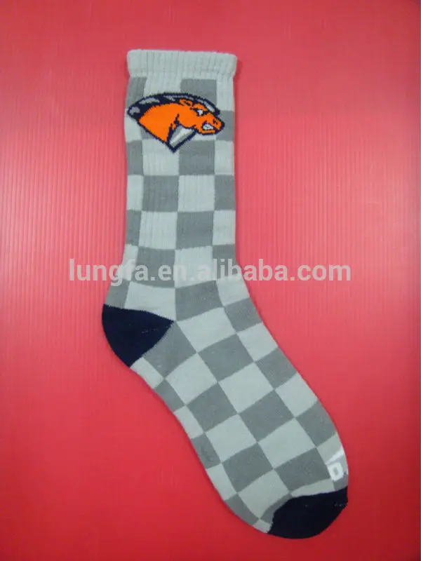Customized Promotional Logo White Sport Sock Buy Logo White Sport