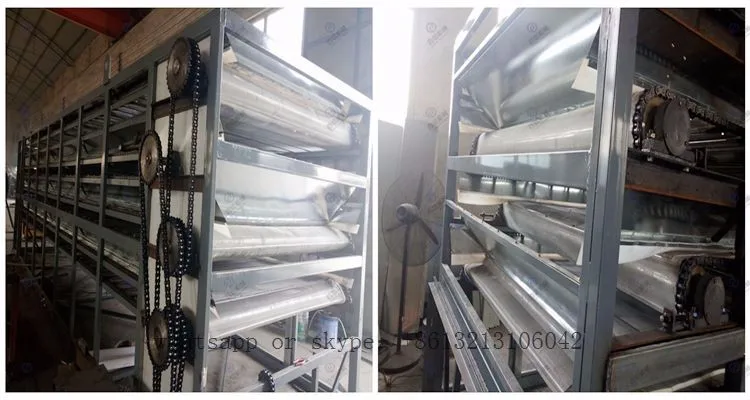 stainless steel mesh belt tea leaf dryer machine for drying medicine