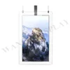 ultra thin 2cm double sided lcd transparent display art frame digital signage
