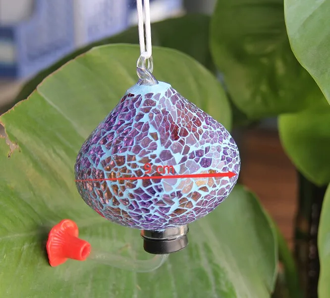 Hanging Garden Burst Mosaic Glass Circle Bird Feeders Buy Garden