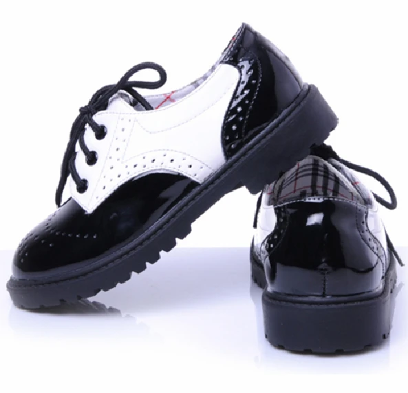 black and white shoes kids