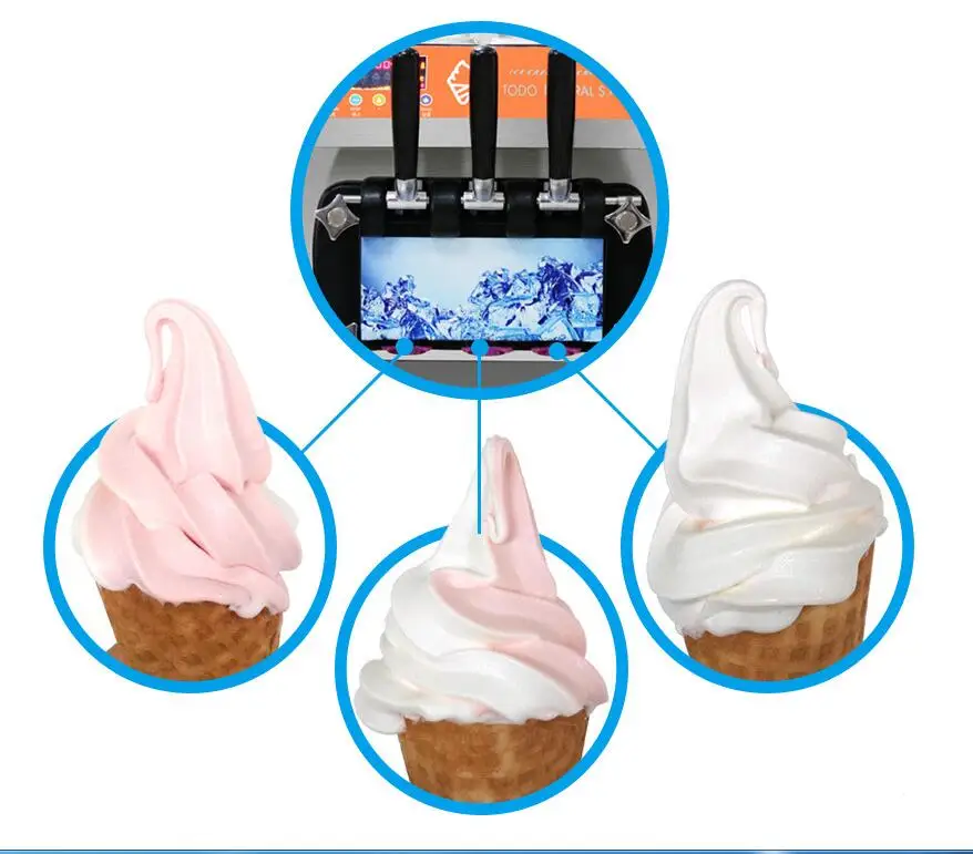 Soft Serve Ice Cream Machine Ice Cream Machine Commercial Buy Cold