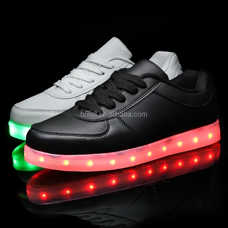 2016 lady fashion luminous LED Shoes