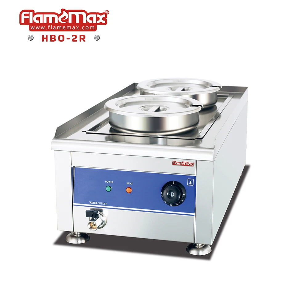 Hbo2r Electric Bain Marie With Two Tank For Soup Buy Elelctric Bain