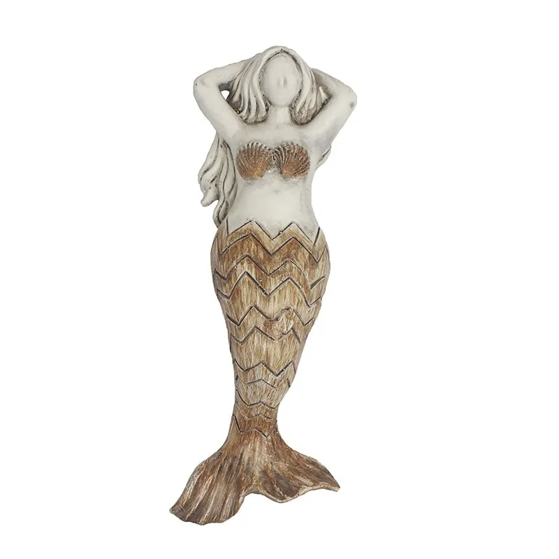 Home Decorative Beautiful Resin Mermaid Statue Buy Resin Mermaid