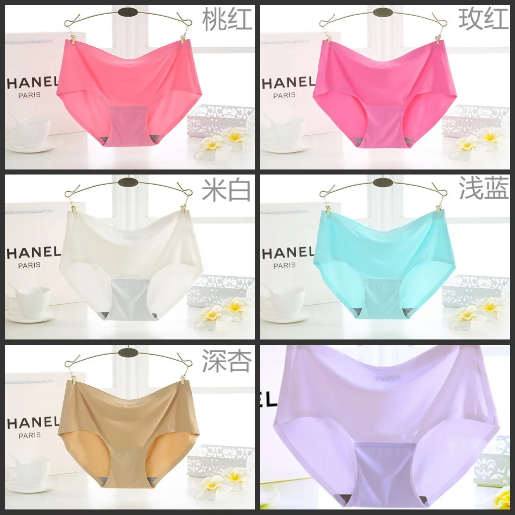 Seamless Underwear Invisible Bikini No Show Nylon Spandex Women Girls Panties - Buy Girl Funny