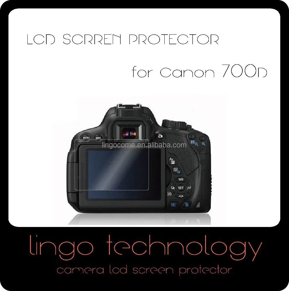 Clear LCD Screen Protector Guard For Canon EOS 700D Rebel T5i Camera