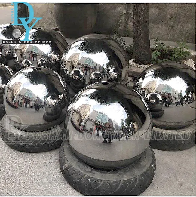 Mirror Ball Smooth, Giant Holiday Stainless Steel Ball for Shopping Mall Decoration