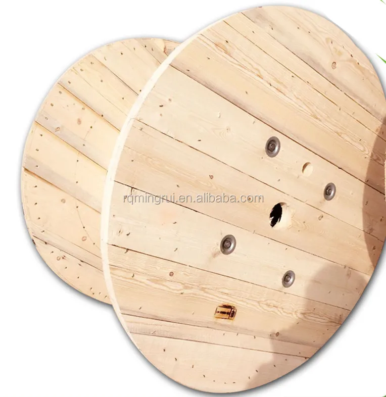 wooden spool