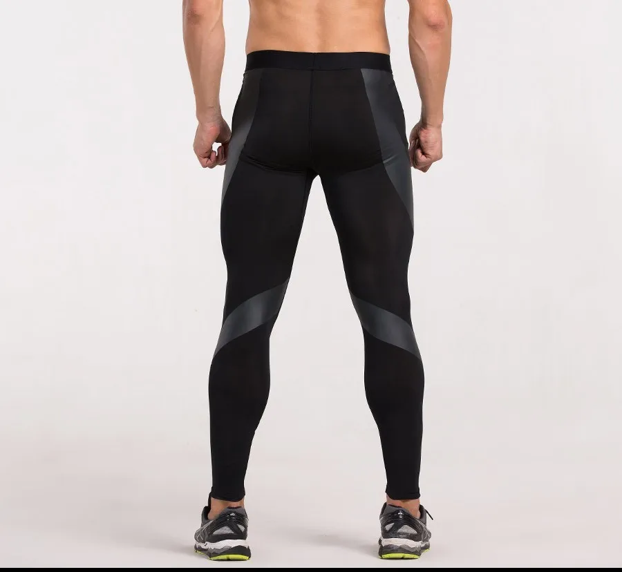 Oem Men's Compression Pants Stretch Gym Pants Tights Leggings - Buy ...