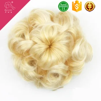 Ladies Fashion Curly Synthetic Hair Bun Buy Hair Bun Synthetic