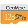 Ceamere Display Mobile Phone IP Camera Bulk Taiwan Chip Mini SD Card Class 10 Full Capacity Micro TF Flash Memory Card 128GB
