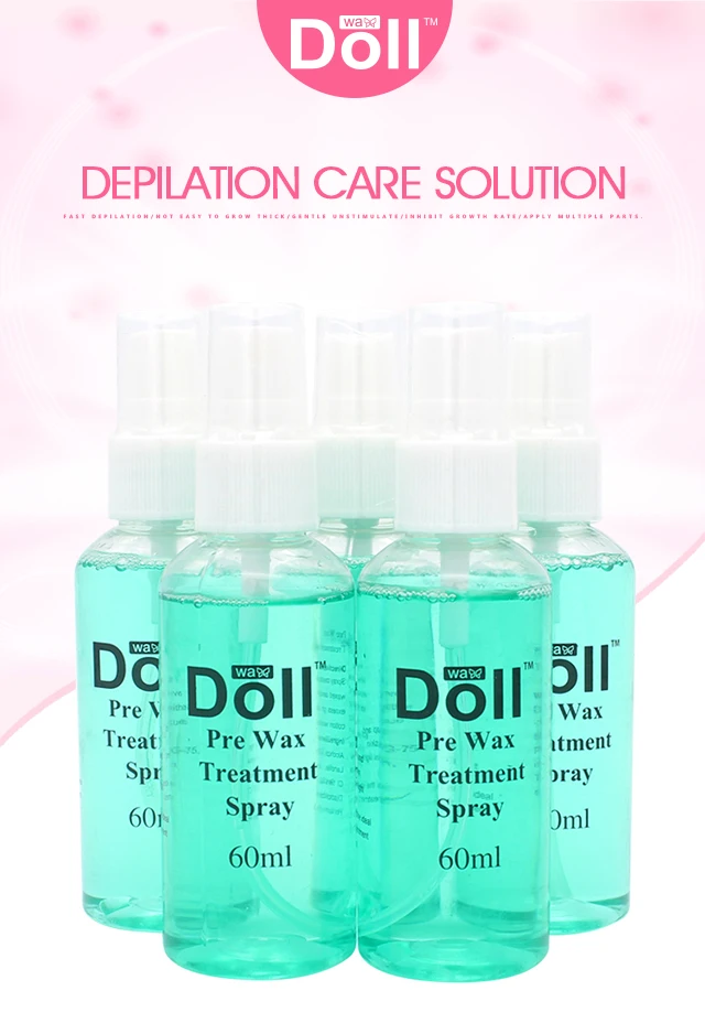 Doll Wax 60ml Cleansing Pre Wax Spray For Waxing Body Hair Removal