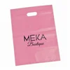 Custom Design Logo Printing PE Cheap Die Cut Handle Shopping Carrying Plastic Bag