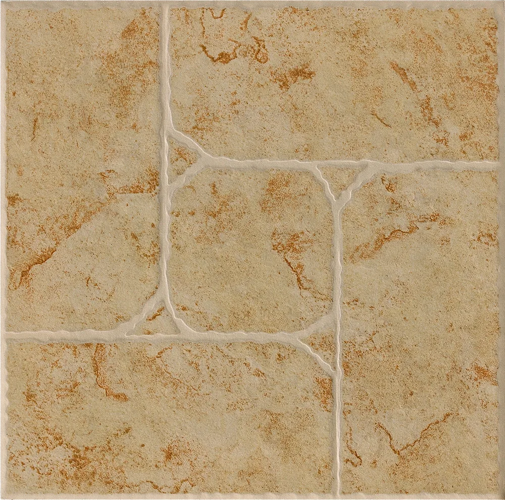 Patio rústico de piso de baldosas de cerámica para patio al aire libre