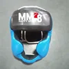 Full faced new customized logo boxing head guards wholesale kickboxing helmets