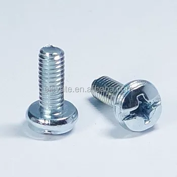 phillips fillister head machine screws