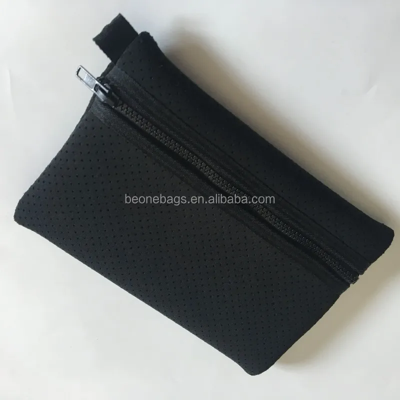 small neoprene zip pouch