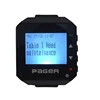 Customize alphanumeric wireless wrist watch pager and call bell button for guest service in supermarket.