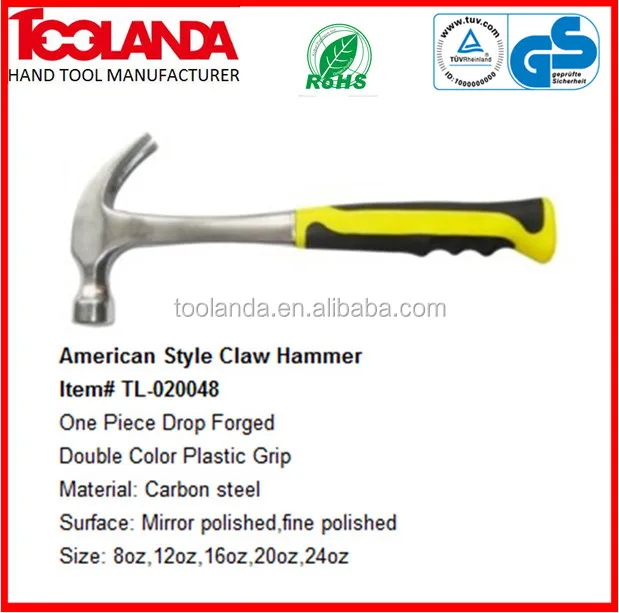 claw hammer specifications