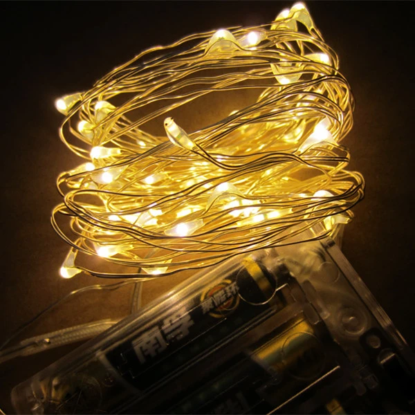 Soft Warm Day White Mix Color See Through Power Cord Micro Led Fairy Lights