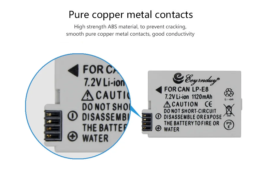 Camera Battery Lp E8 For Canon 550d 600d 650d 700d Kiss X4 X6i Buy For Canon Eos Rebel T2i T3i Eos 550d 600d For Canon Lp E8 Battery Lp E8 For Eos 700d 650d 600d 550d