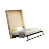 Queen Size Bedroom Set Bunk Bed Wood Double Bedroom sets Mechanism, Space Saving Single Bed