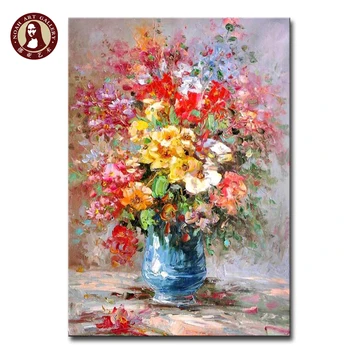 壁の装飾の芸術で有名な花の油絵 Buy 有名な花の油絵 の花の油絵 キャンバスの油絵 Product On Alibaba Com