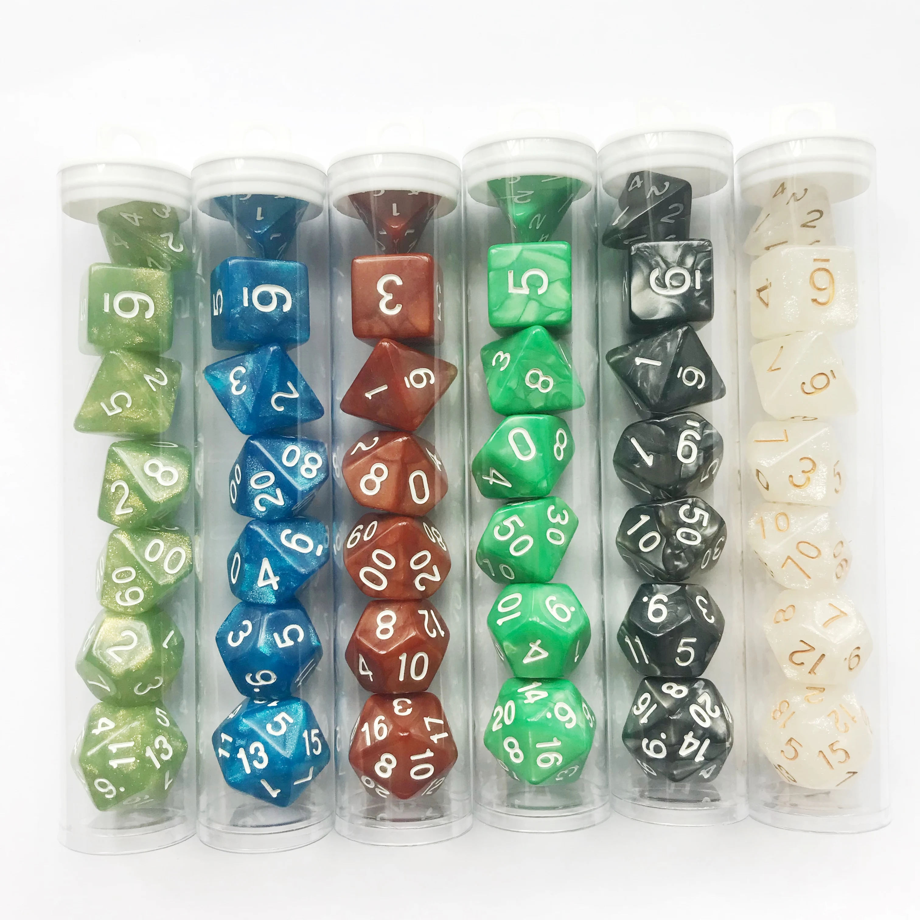 7 Pcs/set Desk Polyhedral Custom Dice 4/6/8/10/12/20 Pear Dnd Acrylic Dice  Set In Tube Packaging Or Dice Bag Multi Side Gaming - Buy Dice,Custom Dice, Dice Bag Product on Alibaba.com