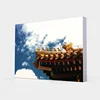 AF45 hot sale advertising led light box backlit picture square wall mounted transfer printing fabric light boxes