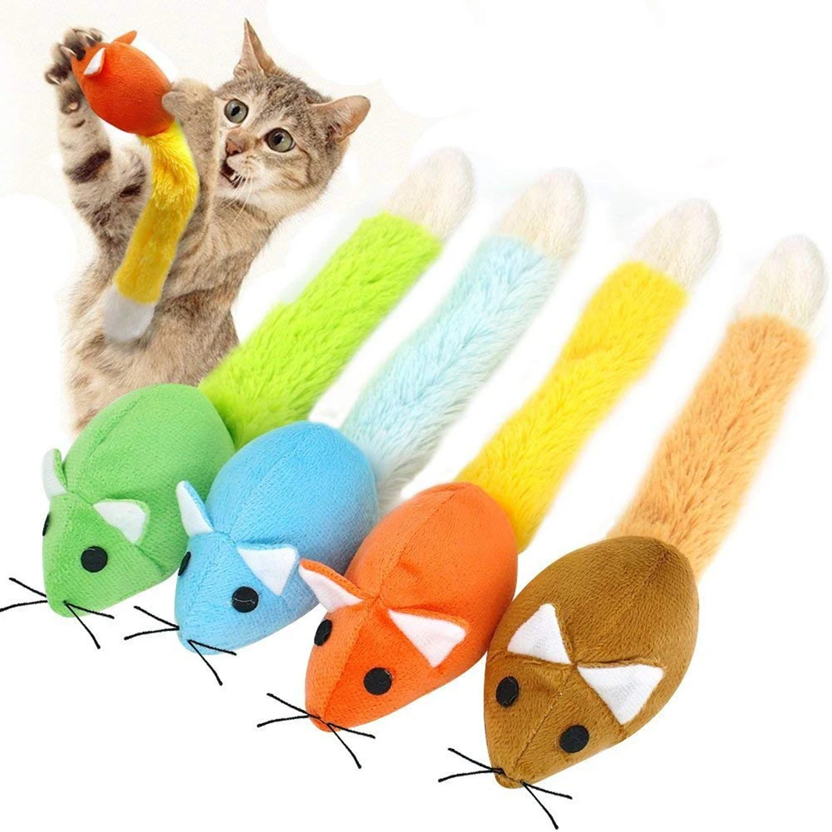 live pet cat toy