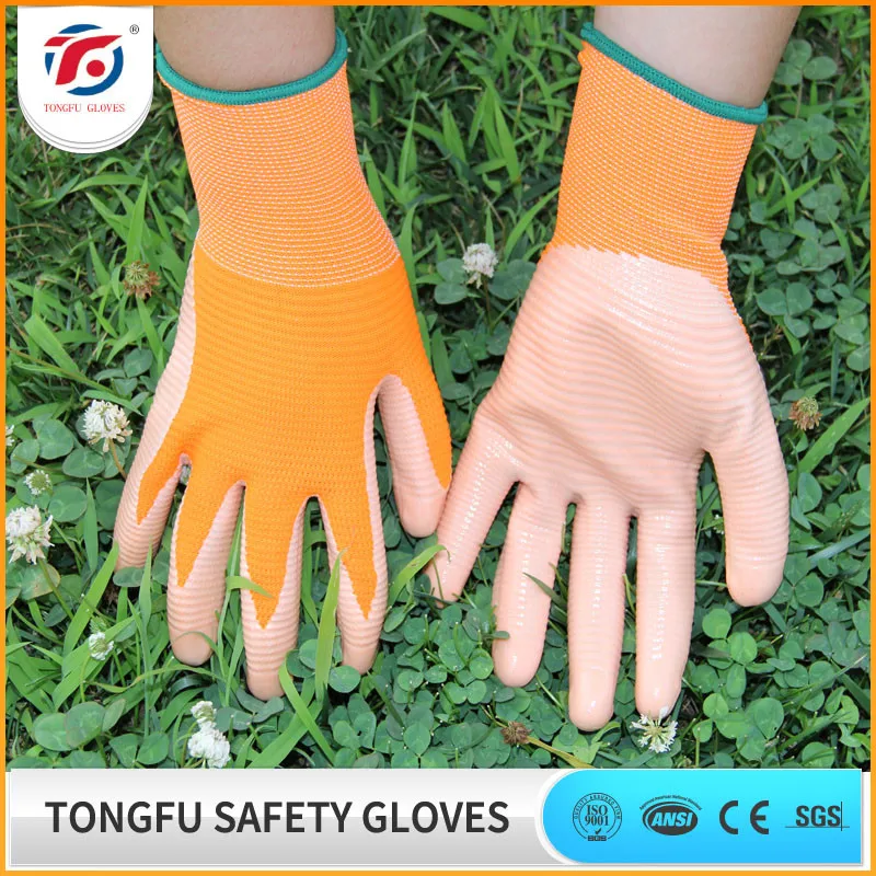 13 gauge U3 polyster nitrile coated glove 1