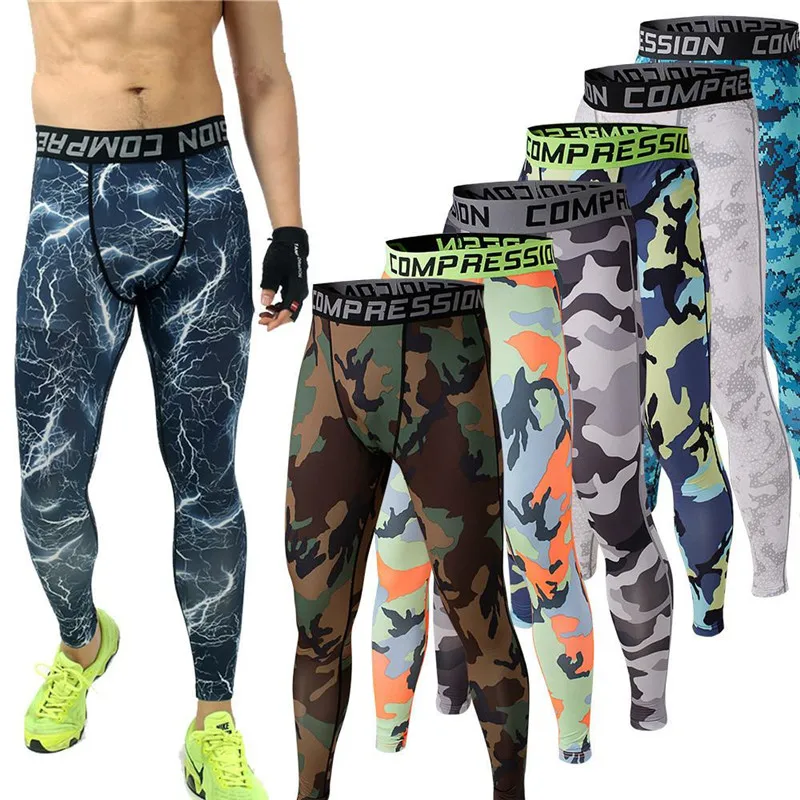 mens camo gym leggings