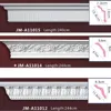 Polyurethane Ornaments High Density interior wall panel decoration PU foam ceiling cornice