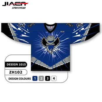 Lace Collar Ice Hockey Jerseys Custom 