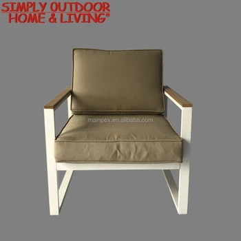Best Price 3 Seater Metal Sofa Set With Cushion Two Seat Table And Chair Garden