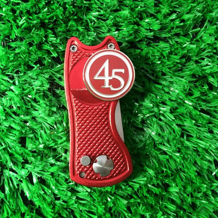Stock Golf Divot Tools With Custom Enamel Ball Markers Wholesale Buy