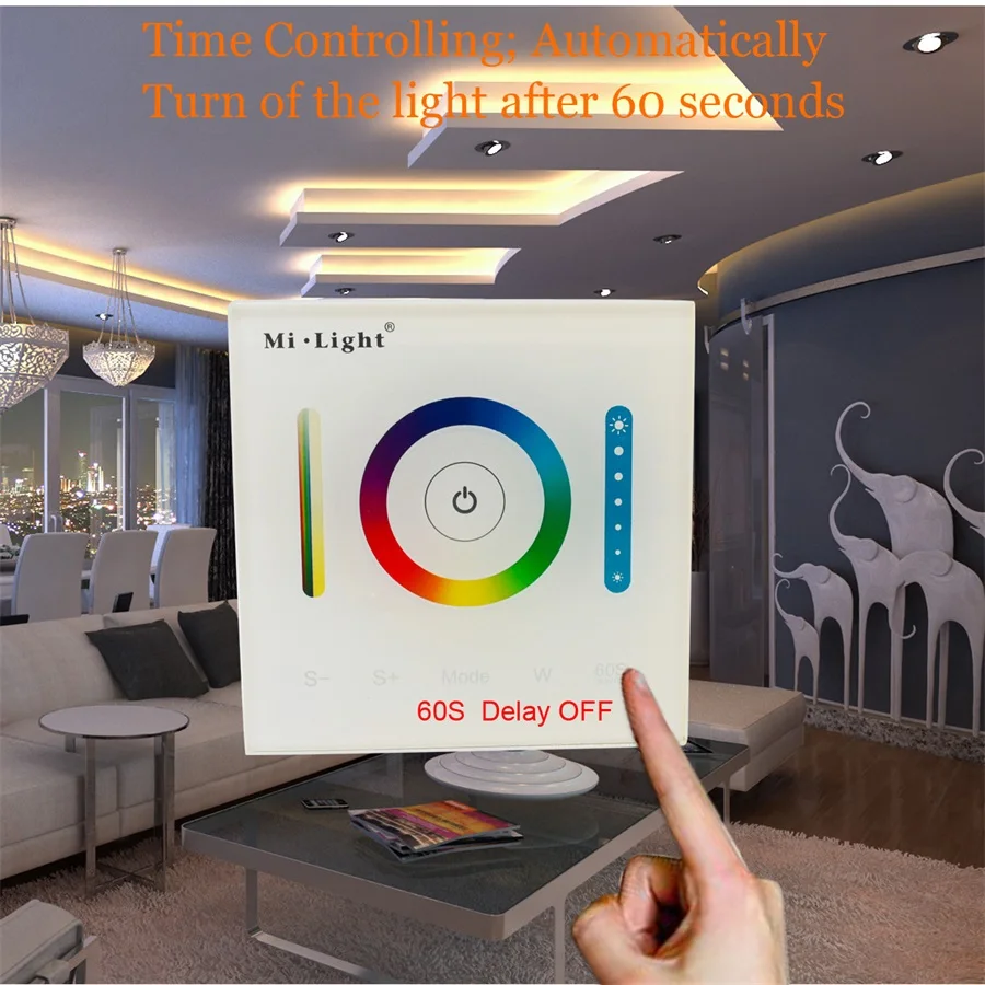 RGBW and RGB+CCT version LED Smart LED Strip Touch Panel Controller