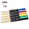 Colorful drum accessories Maple wood drum sticks made in china