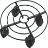 Outdoor Garden Metal Wire Flower Pot Stand/Plant Caddy Steel Flower Plant Stand