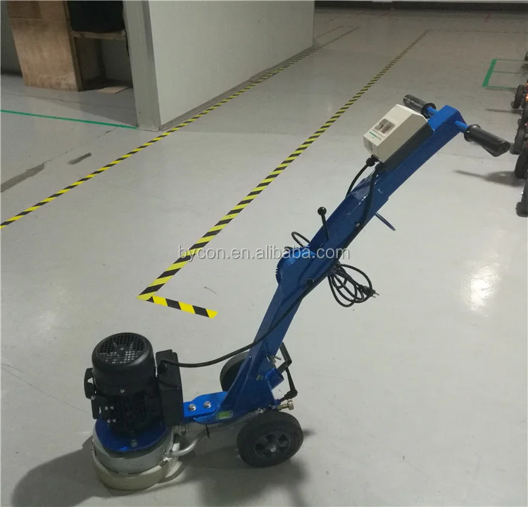 Bycon 10'' Dfg250e 220/110v Edge Concrete Floor Grinder With Vacuum