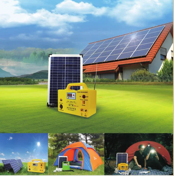 10w Mini Solar Independent Power Supply Camping Solar System With Solar