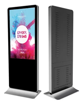 47 Floor Standing Touch Screen Display Lcd Digital Signage Media