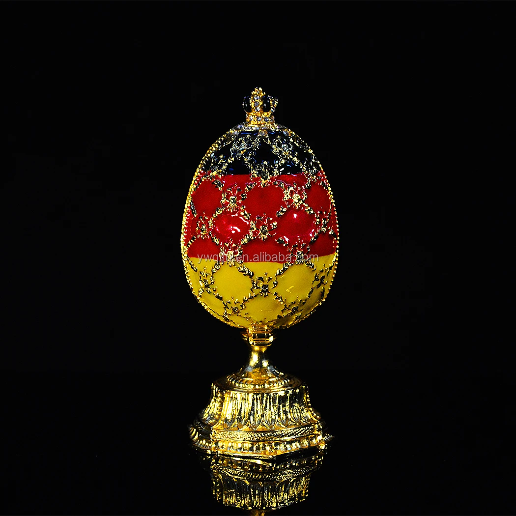 2018 FIFA WORLD CUP RUSSIA Faberge egg 2,95 inch Souvenir 75 mm Cup inside 