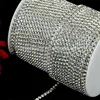 Factory Wholesale point back MC A grade crystal chaton rhinestone strass crystal cup chain for shoes decoration